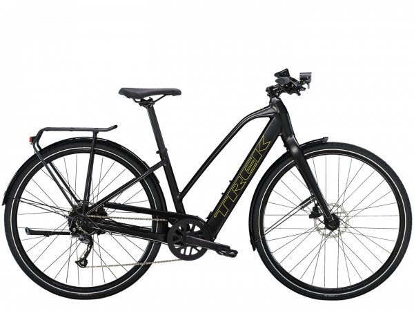 Trek FX+ 2 Stagger E-Bike 250 Wh 2023 Black Größe L